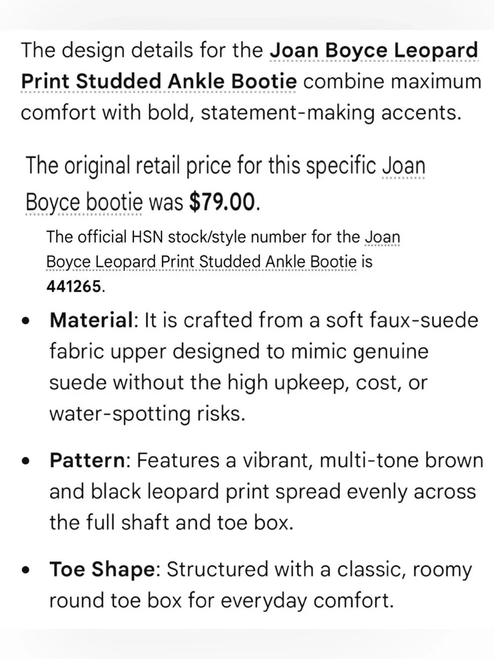 Joan Boyce excellent used